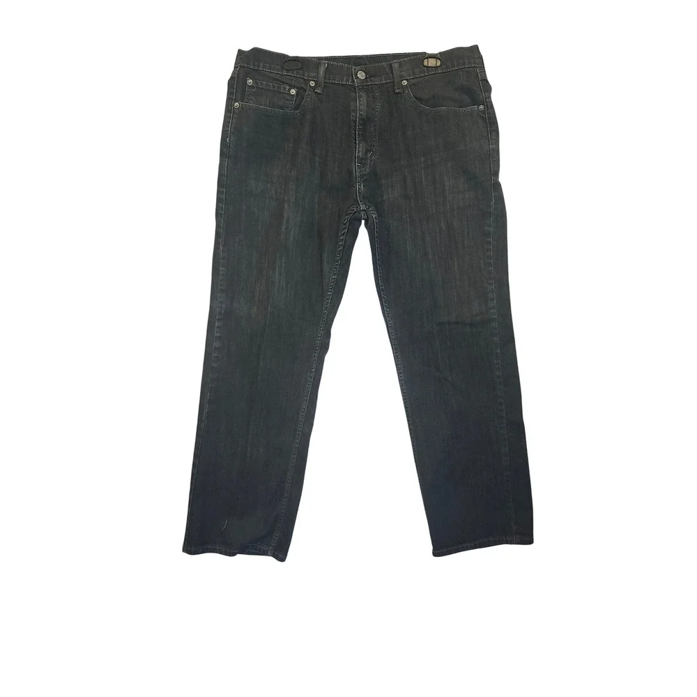 Levis 559 Relaxed Straight Jeans Mens 36x29 Dark Wash Denim Pants 00559-0343
